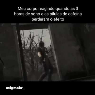 Eu preciso de um cafezinho urgente...