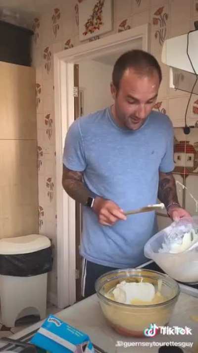 My favourite thing to watch on Tiktok is people with Tourette&rsquo;s baking.