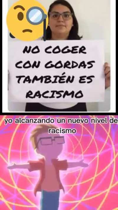 Soy como el gurren lagan solo que yo evoluciono con racismo