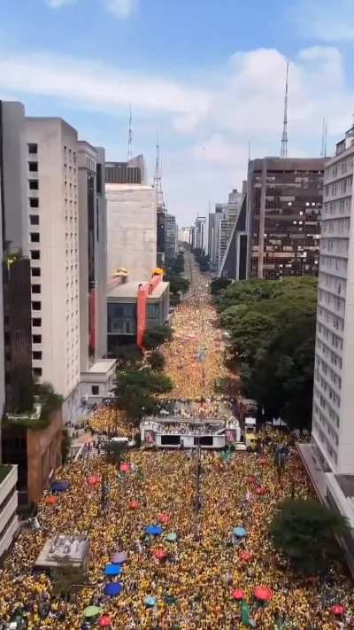 Ato pr&oacute;-Bolsonaro na Avenida Paulista 25/02/2024