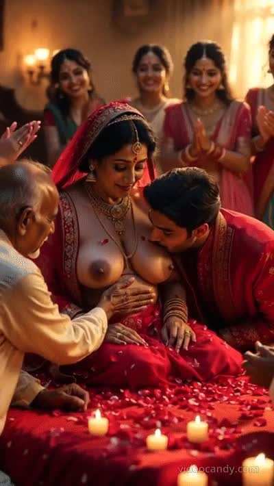 Preparing Shy Mom for Suhagrat (First Night)!!!