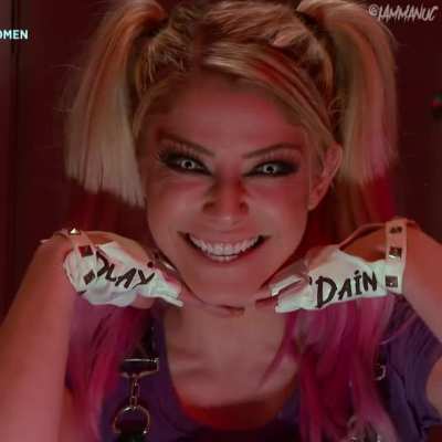 Alexa Bliss Evil Cute Pose 👁️😈👁️