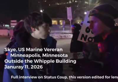 BREAKING: ICE agents rammed this United States Marine veteran&rsquo;s car and put her through torture just because she was following them from a safe distance. &ldquo;they said &lsquo;have you not learned: this is why we killed that lesbian bitch&rsquo;&rdquo; Is this really what Maga