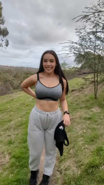 I now know why they call it the great outdoors [gif]