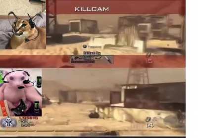 Big Floppa Gaming vs Bingus Gaming MW2 Rust quickscoping 1v1 (OC)