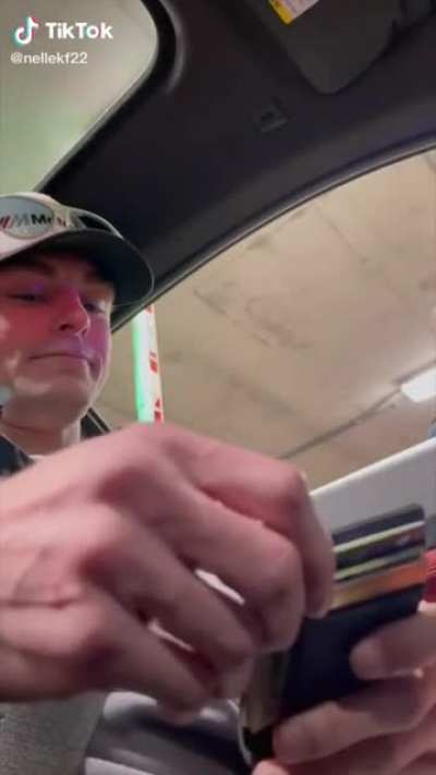 Man leaves a car meet without his front plates. Cop asks for his license and doesn&rsquo;t like his attitude.