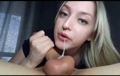 Sauce please... Great ball sucking