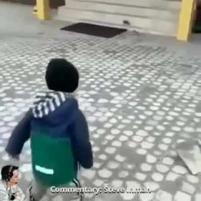 He tries & succeeds, then tries again