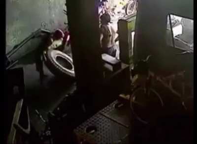 Tire go boom