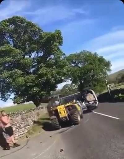 Teesdale farmer flips car that parked on his land. The farmer was later cleared by a jury of dangerous driving and criminal damage after going through &ldquo;months of hell&rdquo;