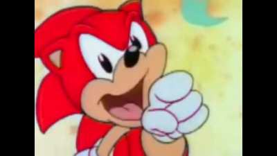 Red Sonic Scary
