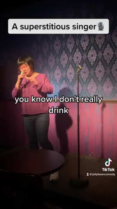 I&rsquo;m a superstitious singer