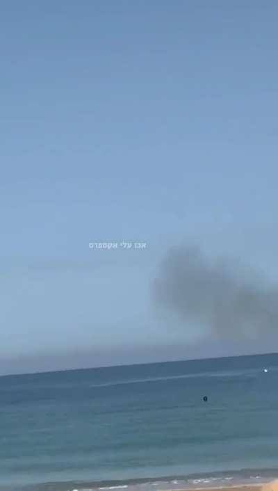 C-Ram operating near the US pier in Gaza