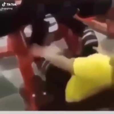 Some more physical cringe.