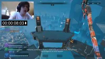 Lobby spawn to top cube [Any% Speedrun] THE 10:24 DREAM BABY!!
