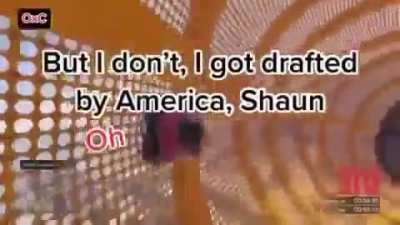 He got drafted