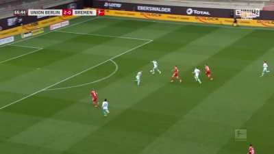 4gjdtokurwa: Union Berlin 3-0 Werder Bremen - Joel Pohjanpalo 67' hat-trick