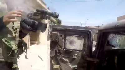 Would be even cooler if that's what the sniper aimed at