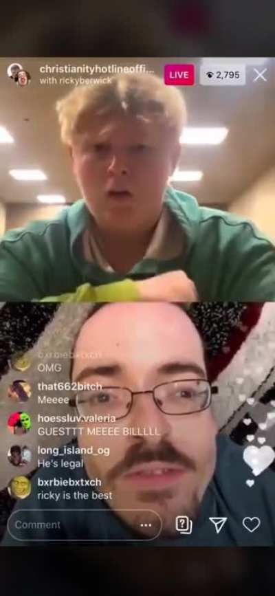 Instagram Live Freakout