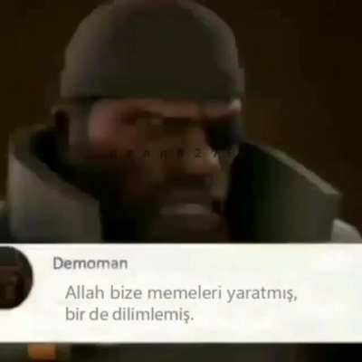 Demoman yine doğruları t&uuml;k&uuml;r&uuml;yor