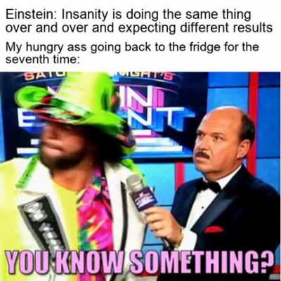 I am something of an insane myself
