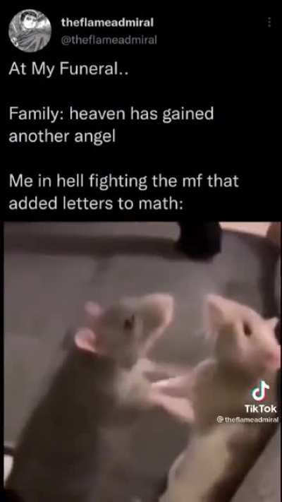 Mr. Whiskers vs. Al G.