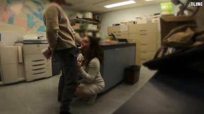 Caught Fucking My Boss in the Storage Room at Office Christmas Party - ArisuAsa
