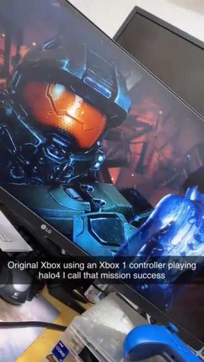 PC inside an original Xbox