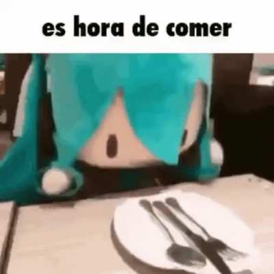 it's time to eat