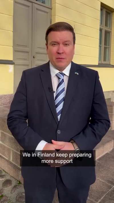 MFA Finland: For a 1000 days Ukrainians have been forced to defend their independence, sovereignty and territory facing Russia&rsquo;s war of aggression. The heroic Ukrainians need our steadfast support. Ukraine needs a just and sustainable peace. Slava Ukraini