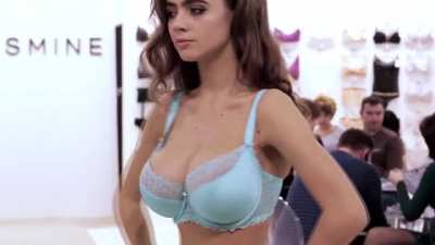 In light blue