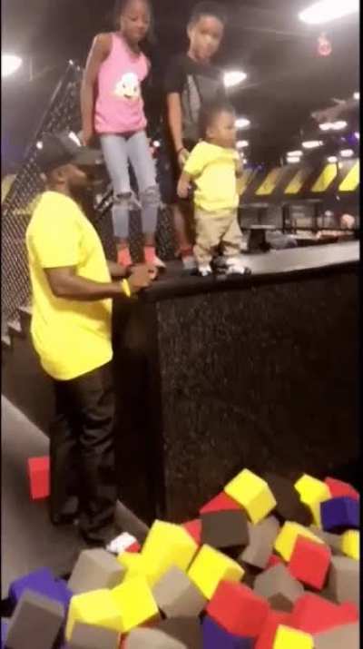 Helping hand from Dad