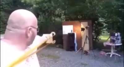 WCGW when you slingshot steel balls