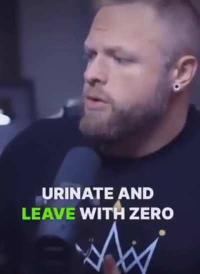 He has a point