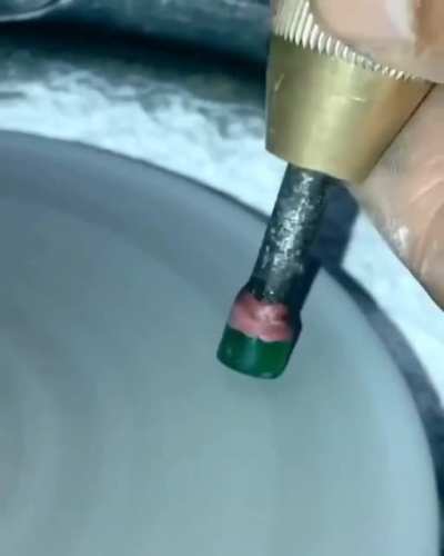 Creating a gem from the shard of a broken bottle