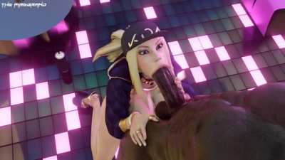 Akali Blowing BBC (League of Legends)[The Firebrand]