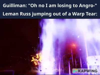 Guilliman is favoured by the Plot Armour God
