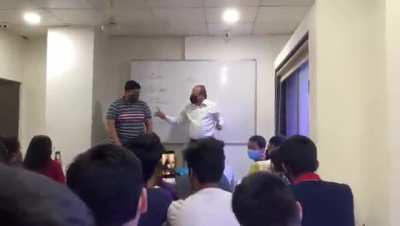 When maths teacher becomes a reel addict