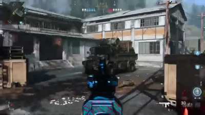 This guy pulled his whole squad just so I couldn't execute him
