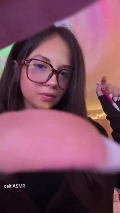 ASMR Drawing On You