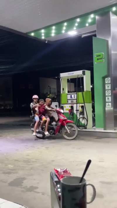 Trying to act cool