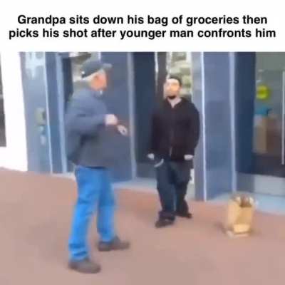 Well I guess this guy&rsquo;s never fighting again