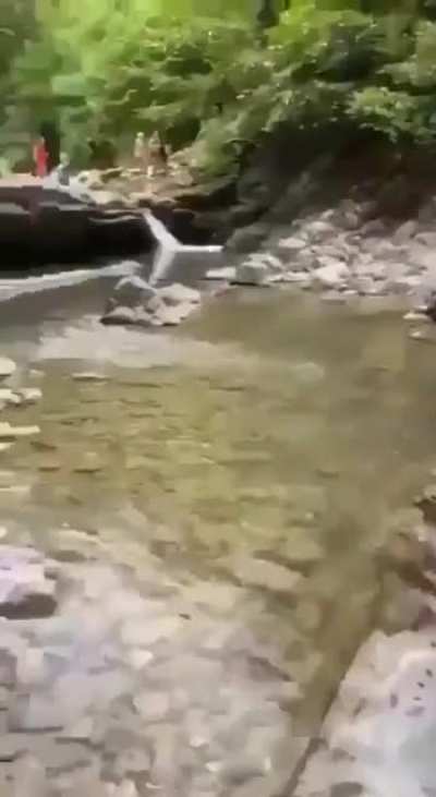Rule #1 don't drink water near the base of the river.