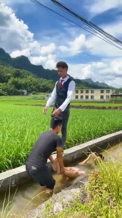 The sacrifice you make for that perfect shot