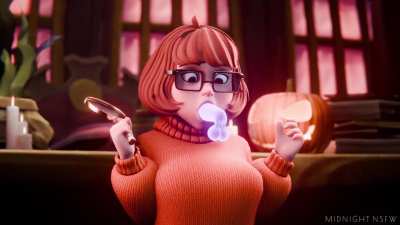 Velma finds a clue (Midnightnsfw) [Scooby-Doo]