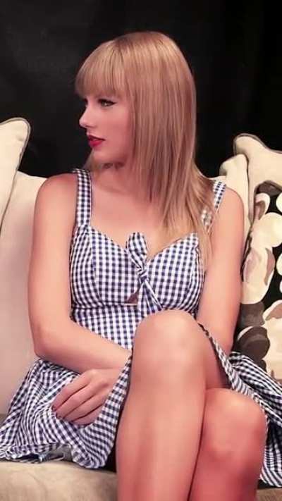 Backstage in A Cute Dress