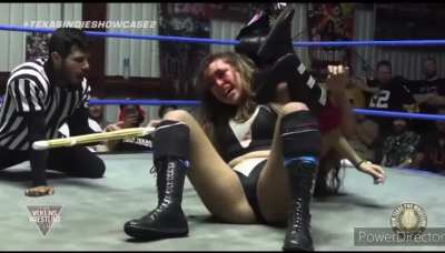 Hardcore submission finish.