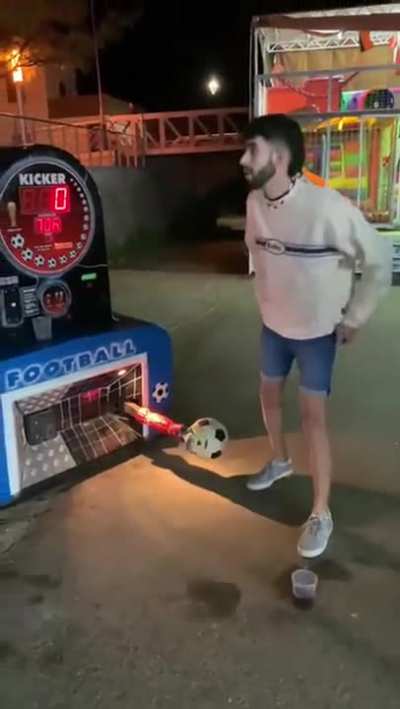 HMB while I try to hit this ball