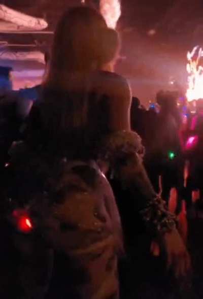 Everyone behind me at Decadence CO got a personal light show ❤️&zwj;🔥