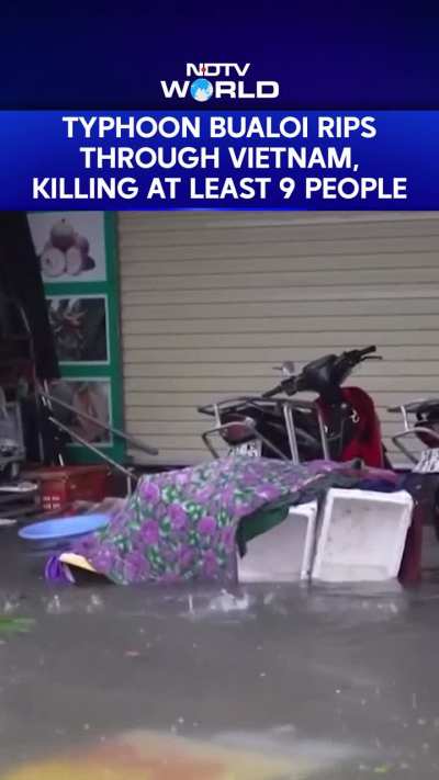 Typhoon Bualoi Becomes Tropical Storm, Rips Through Vietnam, Kills 9 People